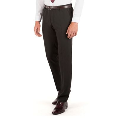 Thomas Nash Black stripe slim fit suit trouser